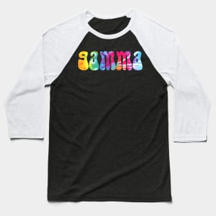 Tie Dye Gamma Baseball T-Shirt